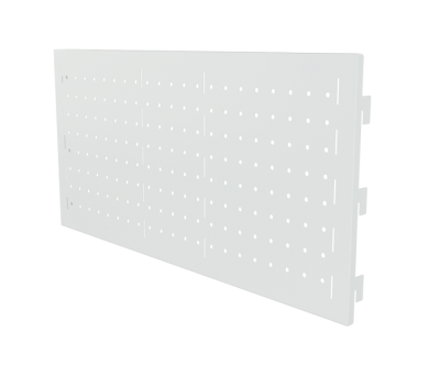 Перфорированная панель Титан GS 596х288 белая